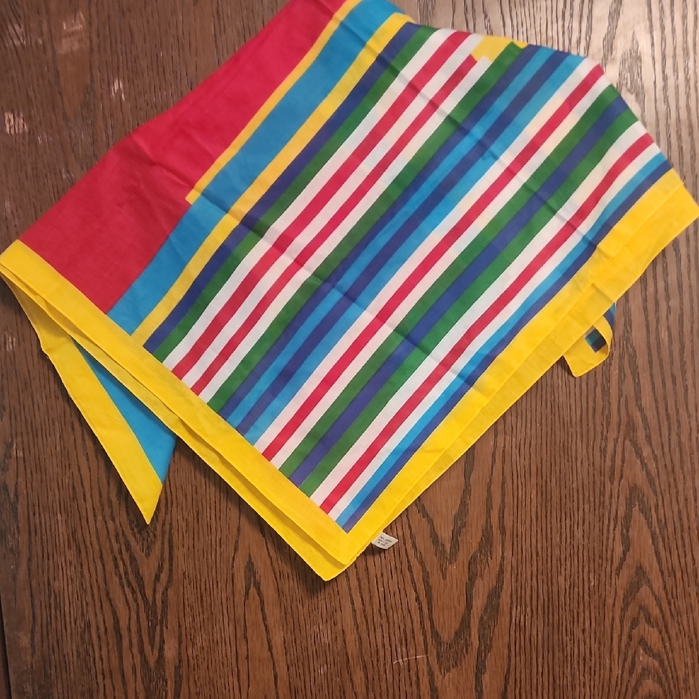 Colorful Geometric Scarf - Picture 4 of 4